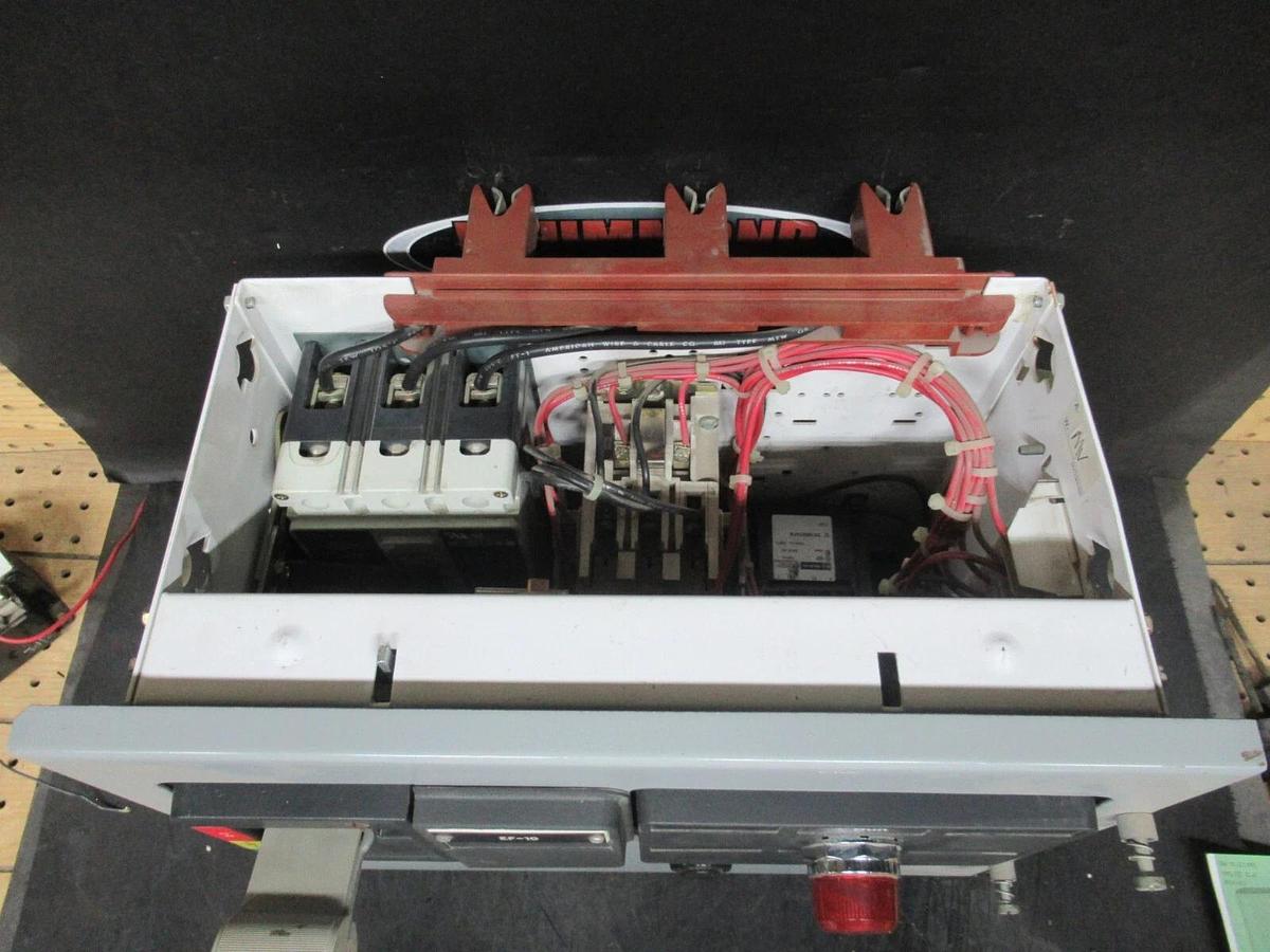 Used CUTLER HAMMER MOTOR STARTER CONTROL BUCKET MODEL: 2100 12" NEMA SIZE 1 7 AMP