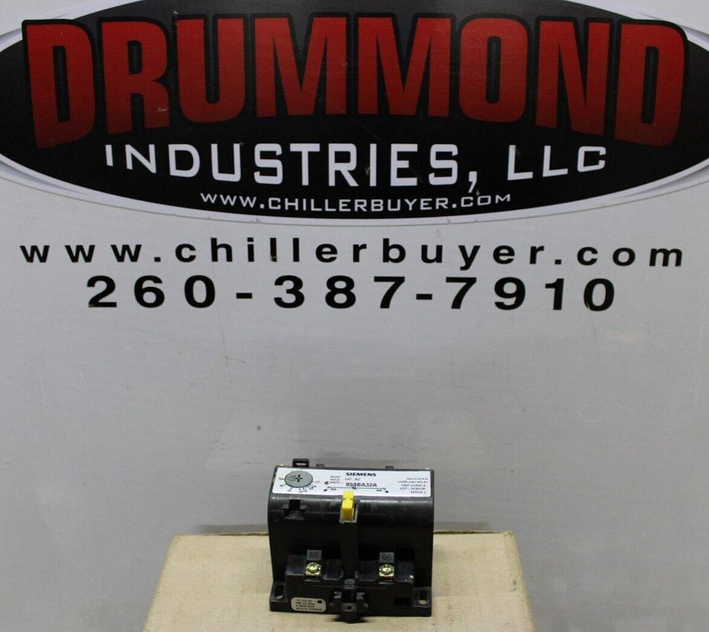 Used SIEMENS OVERLOAD RELAY 958BA32A 22-44 AMP 3-PHASE 600 VOLT **WARRANTY**