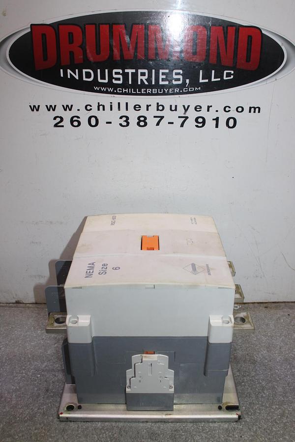 Used BENSHAW CONTACTOR RSC-65 80 AMP 600 VAC 40 HP 3-POLE COIL: 120V