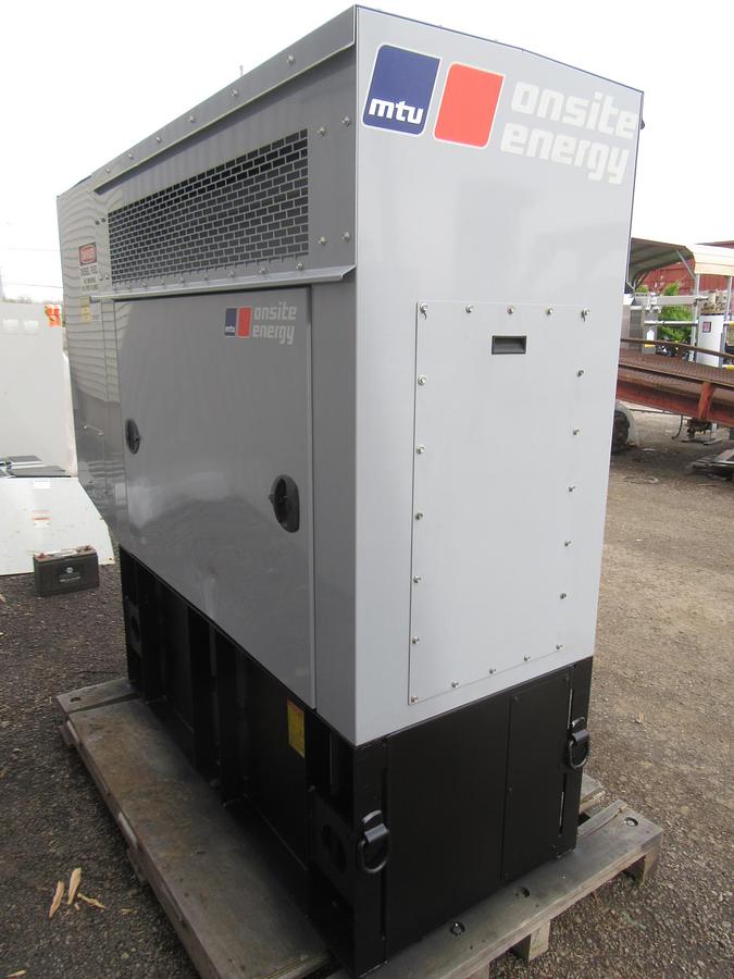 Used 20 KW DIESEL GENERATOR MTU 120/240 V 4LE1 ISUZU SOUND ENCLOSED 299 HRS VIDEO