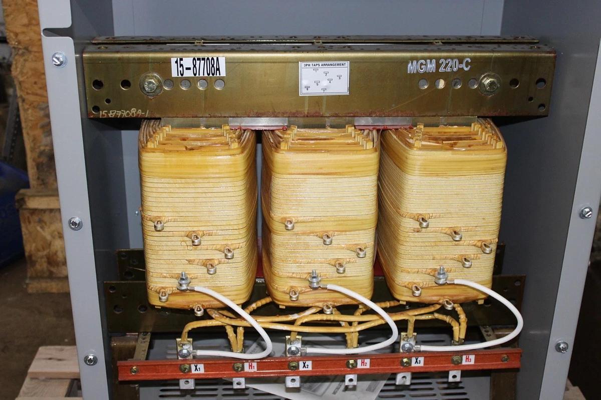 75 kVA MGM TRANSFORMER AD370-J0994 HIGH: 480V LOW: 600V 3-PHASE 60 HZ