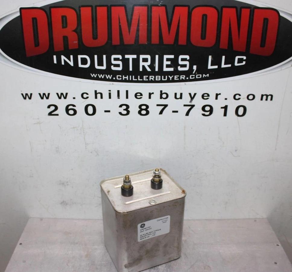 Used GENERAL ELECTRIC DIELEKTROL VIIA CAPACITOR A26F6817SC 40 uF 500 VDC NO-PCB'S