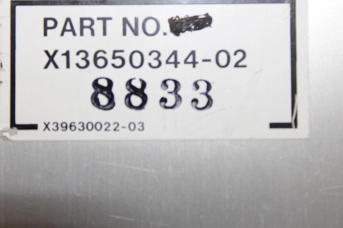 Used TRANE CHILLER CONTROL MODULE X13650345-06 W/ X13650344-02 & X13650343-01