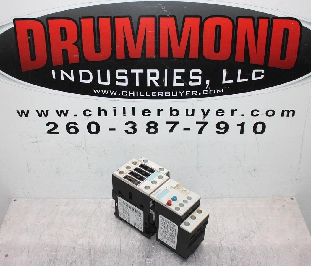 Used SIEMENS SIRIUS STARTER 3RT1024-1A..0 600 VOLT 35 AMP 10 HP W/ 3RU1126-1GB0