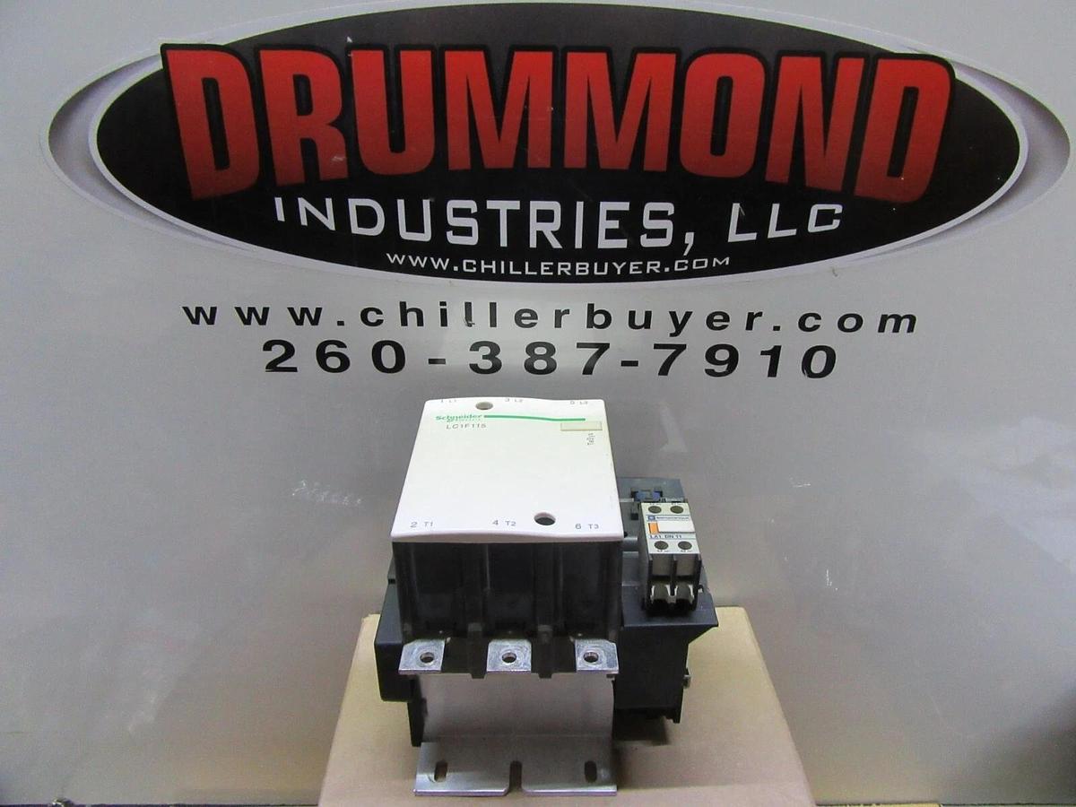 Used SCHNEIDER CONTACTOR LC1F115 175 AMP 600 VAC 3-PHASE 100 HP **WARRANTY**