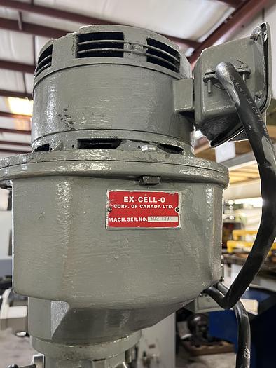 Used 1982 Ex-Cell-O Style 602 Ram Turret Milling Machine