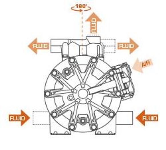 POMPA PNEUMATICA SAMOA DP200 (ACCIAIO INOSSIDABILE)