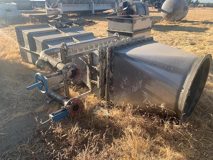 Used Scrubber, Wet, 25,000 CFM, S/st, Brunn/Kleissler, Venturi #S743937