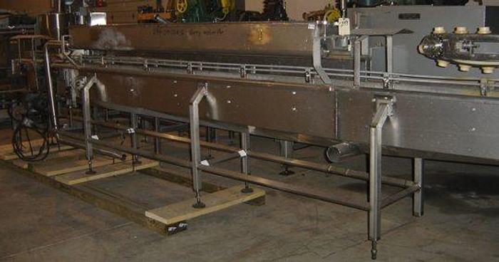 Refurbished Custom Designed & Fabricated Inline Briner/Sauce Waterfall Style Filler