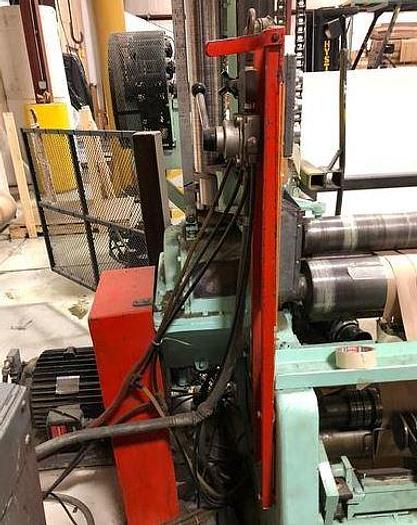 Used 62" WIDE JOHNSTONE TWO DRUM WINDER