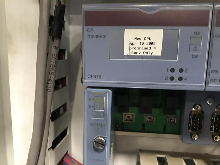 Used 2003 BRAUN DRYER UNLOAD CONVEYOR