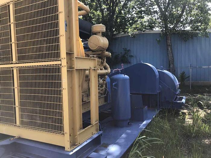 Used PZ-8 Gardner Denver 800 HP Triplex powered by D-398 CAT Open Skid Mount