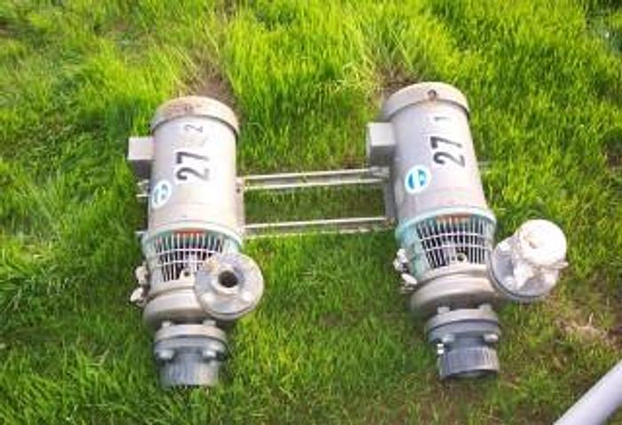 Used Pump, Centrif., 5 HP, 2" In/out, Mdl C216F, Coker, #C732222