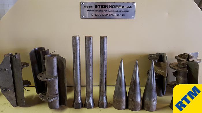 Used STEINHOFF ROLLED WAFER OVEN - for sticks, cups and cones