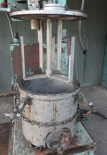 Used MYERS DUAL SHAFT MIXER - S/S - VACUUM - JACKETED