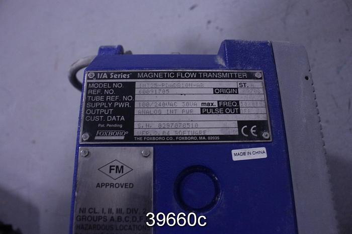 Used Foxboro IMT25-PDADB10N-AB I/A Series Magnet Flow Transmitter #39660