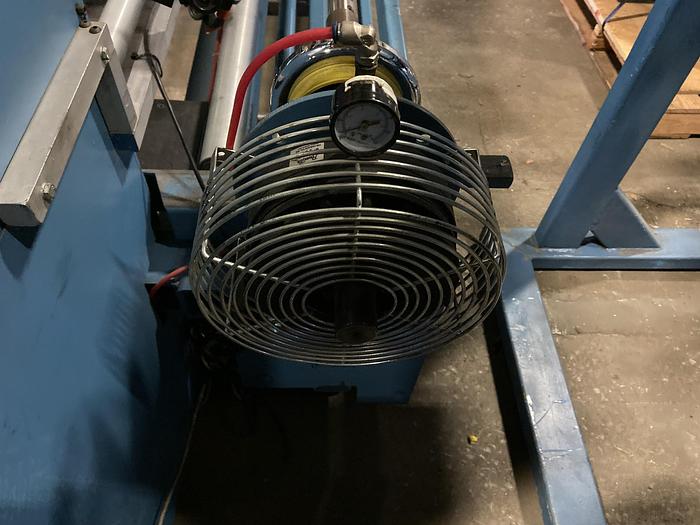 Used 60" ROSENTHAL SLITTER REWINDER MODEL SW5-DUBSHEWWG-PLO W/ SCORE SLITTING