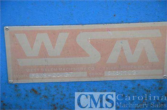 Used West Salem Machinery 1638 Wood Hog