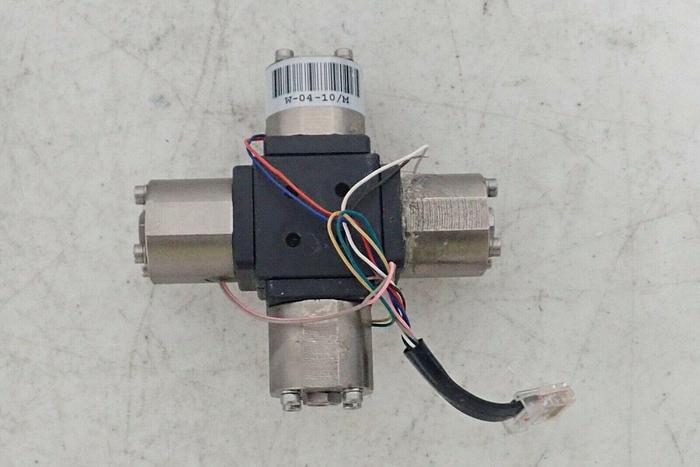 Used Agilent G1311-67701 W-04-10/M 0491-0132 Multi Channel Gradient Valve Assembly