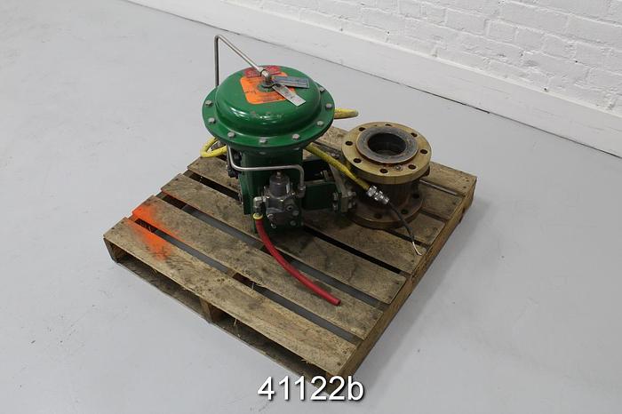 Used Fisher V150 Series B 4" Vee Ball Valve #41122