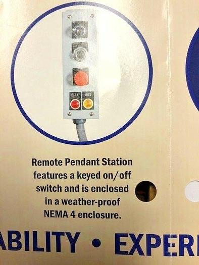 Used 35-Yard PTR Low-Profile Self-Contained Compactor