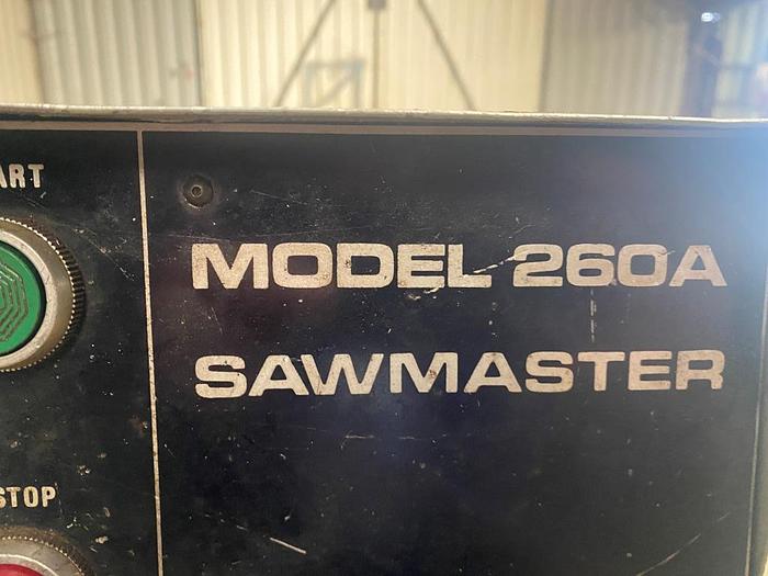 Used Qualters & Smith Model 260A Sawmaster Automatic Bandsaw