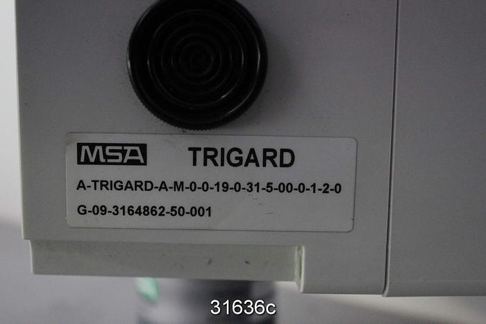 Used MSA Triguard G-09-3164862-50-001 Gas Monitoring System #31636