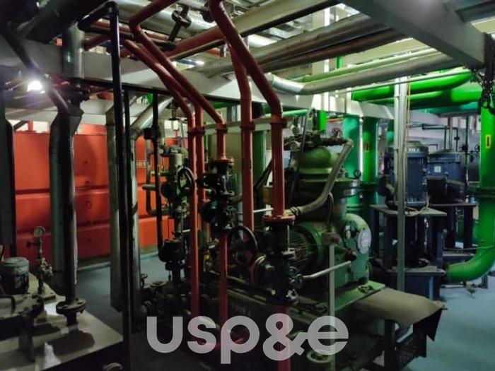 Used 18.5 MW 2000 Used MAN 12V48/60 HFO Power Plant