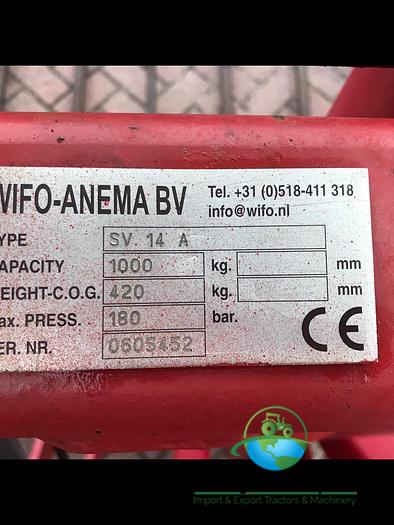Used 2006 Wifo Afschuifvork Silovork Voorlader