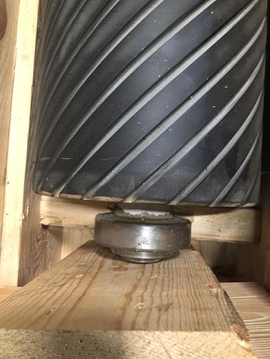 Used TIMESAVERS REPLACEMENT RUBBER COVERED CONTACT DRUM