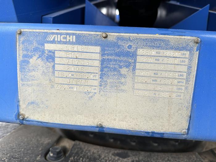Used Aichi SR18A 2008