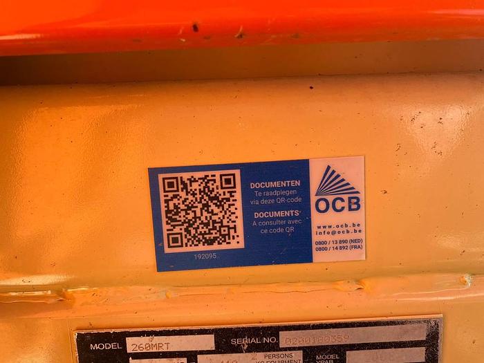 Used JLG 260 MRT 2008