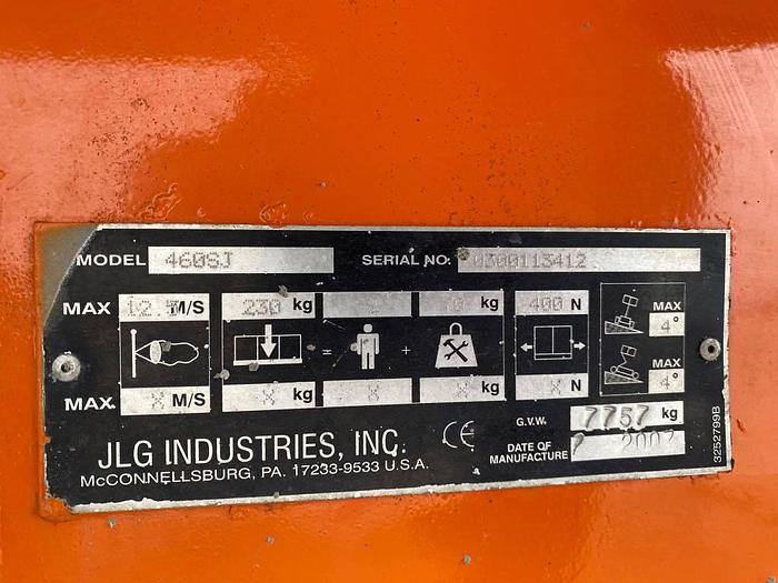 Used JLG 460 SJ 2007
