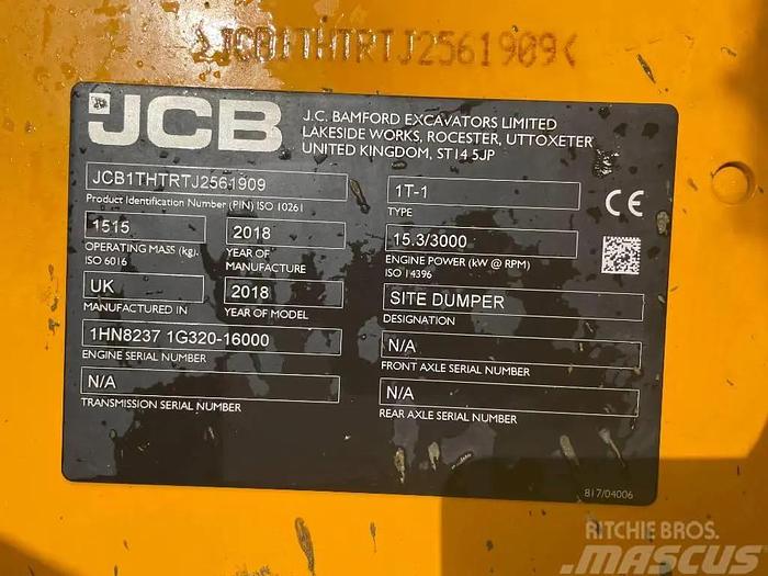 Used 2018 JCB T-1