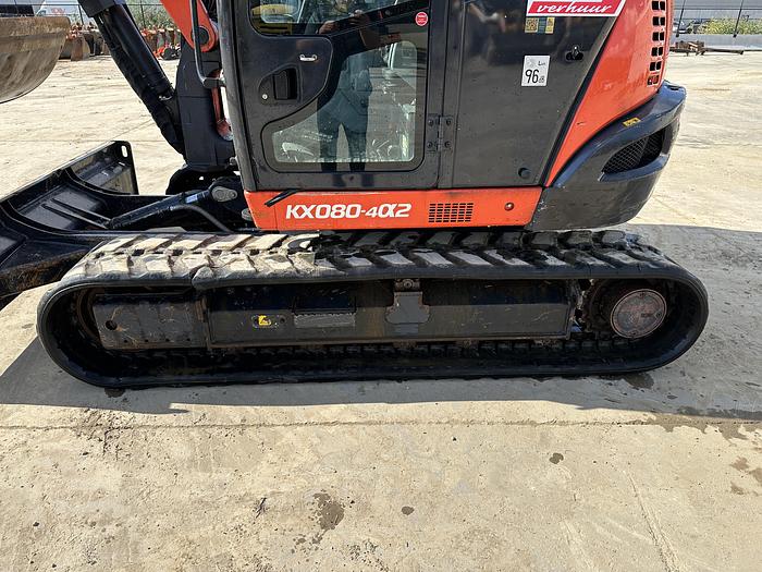 Used Kubota KX080-4a 2020