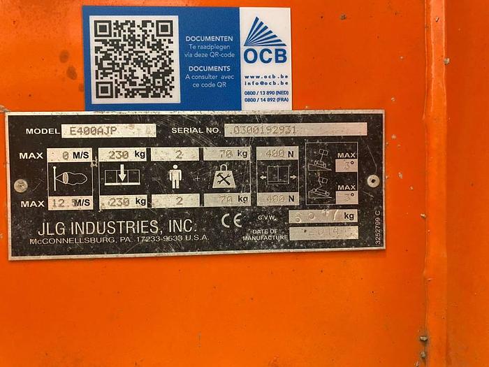 Used JLG E400AJP 2014