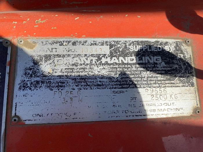 Used Heli FD25G  2012