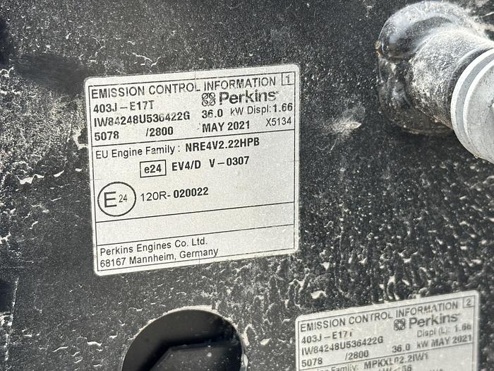 Used JCB 403 SV C 2022