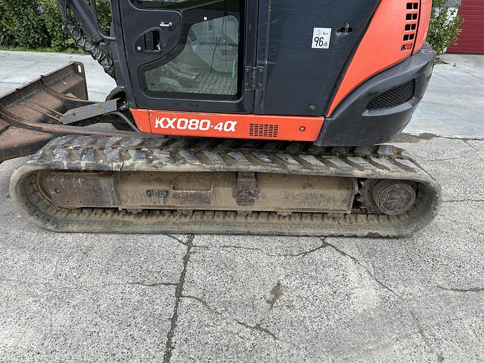 Used KUBOTA KX080-4A 2017
