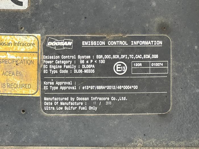 Used Doosan DX235LCR-5 2019