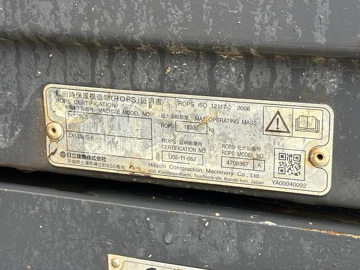 Used Hitachi 2X135US-6 2017