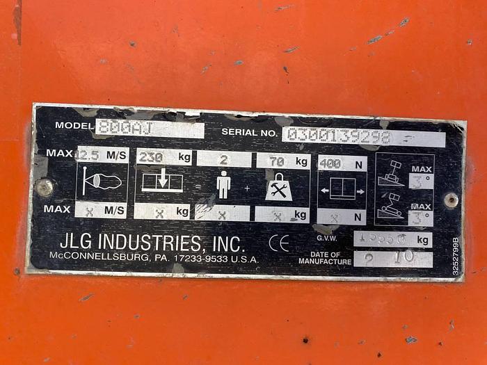 Used JLG 800AJ 2010