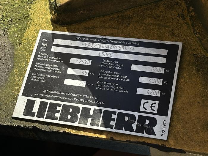Used Liebherr L506C 2020