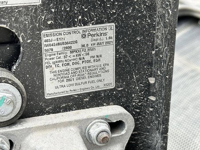 Used JCB 403 SV C 2022