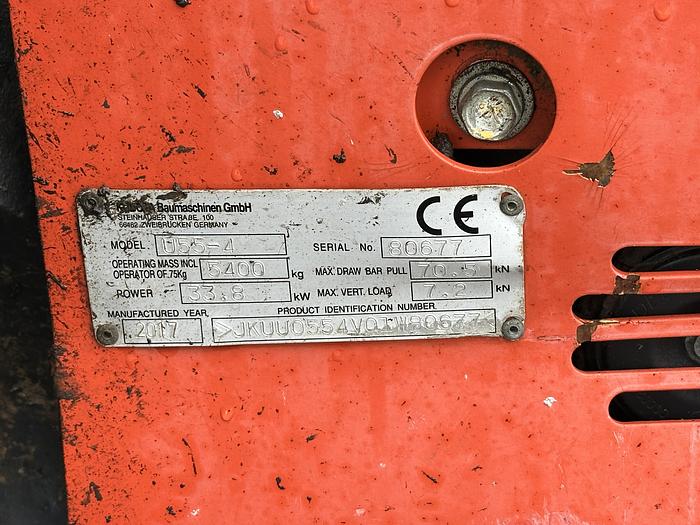 Used KUBOTA U55-4S 2017