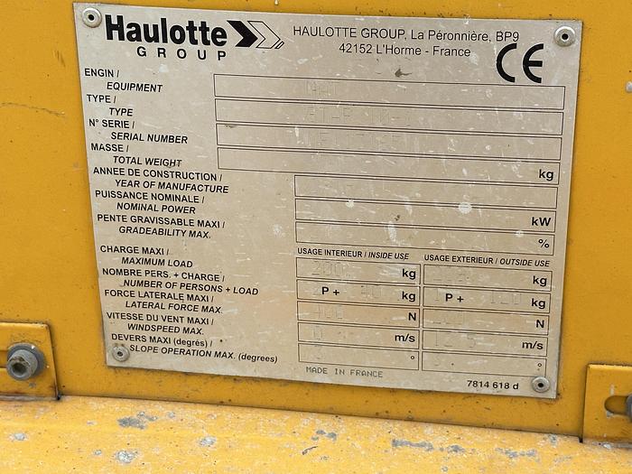 Used Haulotte Star10-1 2014