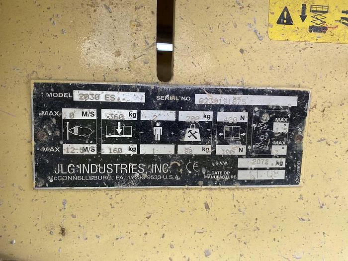 Used JLG 2030 ES 2008
