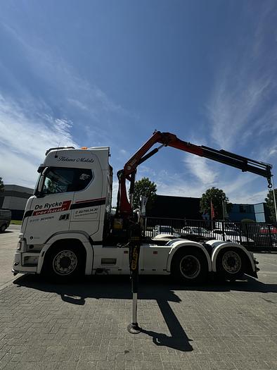 Used Scania S520 6x2 2018 Retarder Palfinger Crane