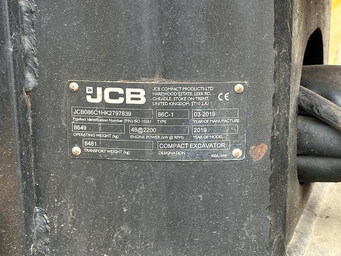 Used JCB 86C-1 2019