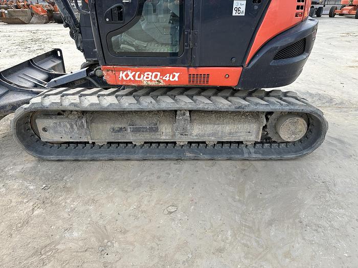 Used KUBOTA KX080-4A 2017